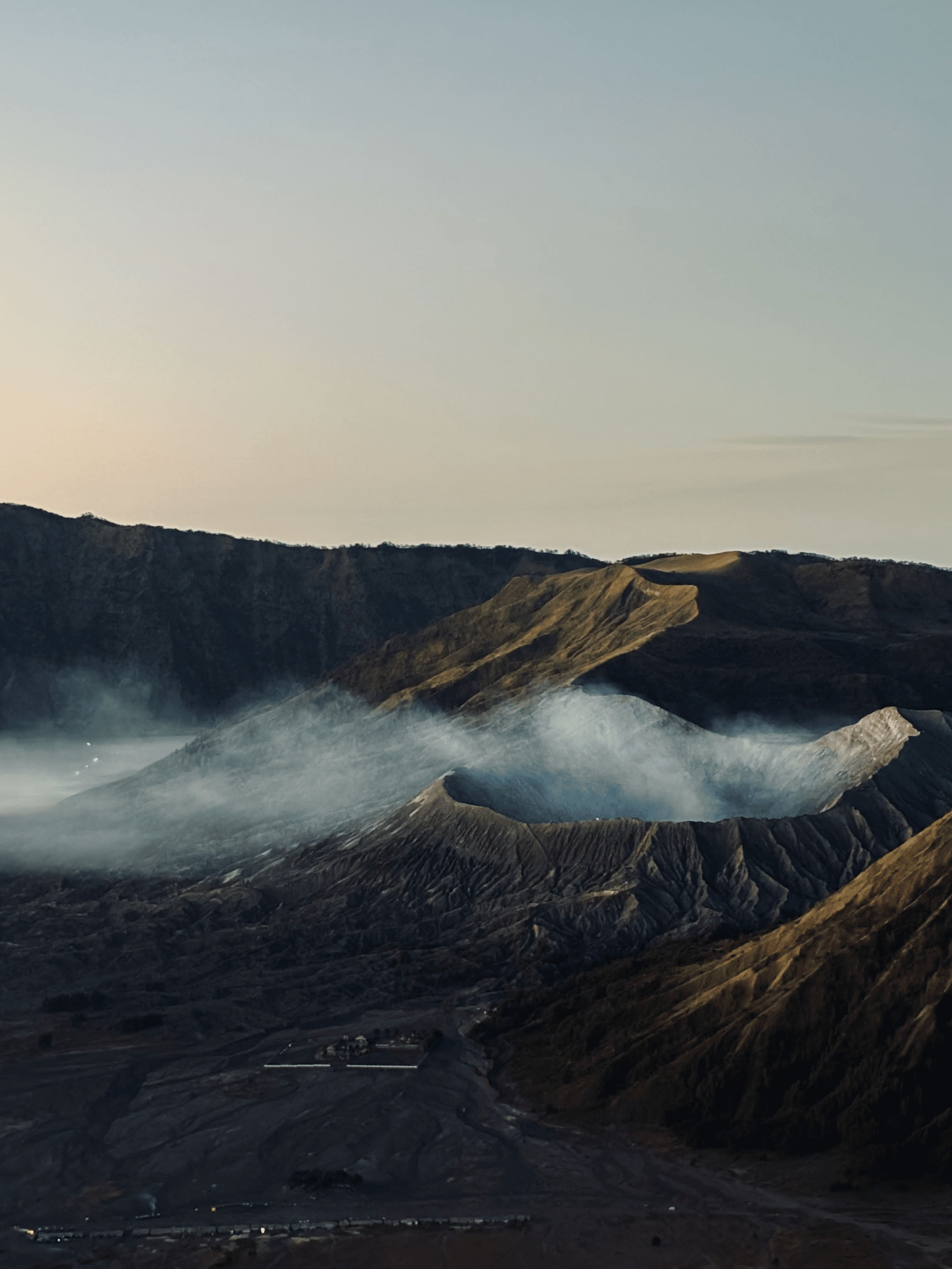 Bromo, before the crowds show up
