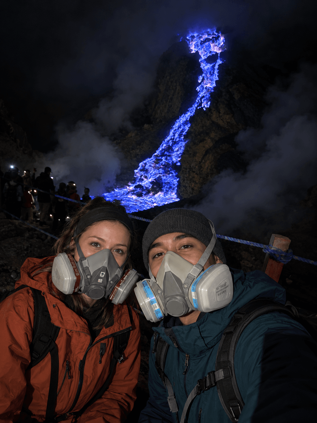 The notorious blue flame